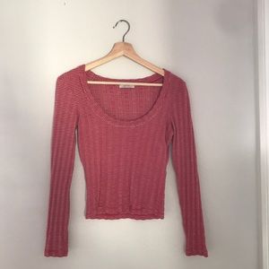 stripped zara top